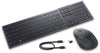 DELL KM900 Keyboard | Wireless, QWERTY, Graphite, Backlit, Mouse Included