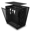 NZXT H9 All Black Midi Tower PC Case Black | Liquid Cooling Support