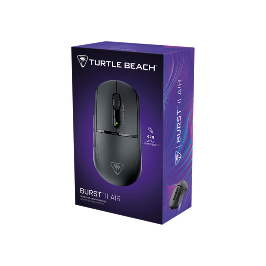 Turtle Beach Burst II Air mouse Right-hand RF Wireless + Bluetooth Optical 26000 DPI
