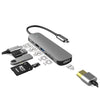 PREVO C605A notebook dock/port replicator Wired USB 3.2 Gen 1 (3.1 Gen 1) Type-C Silver
