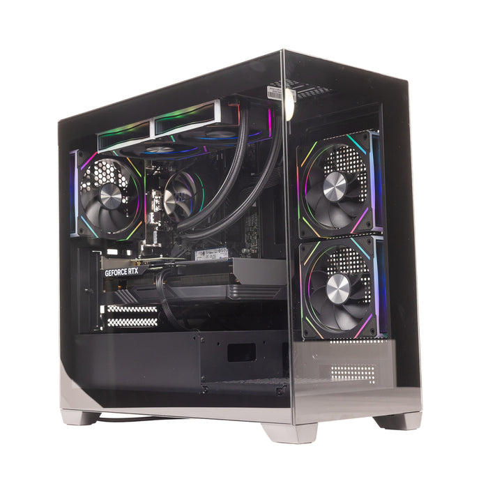 GTR Gaming PC | AMD Ryzen 7 5800X | RTX 5060 Ti 8GB GDDR7 | 32GB DDR4 3600MHz | 1TB NVMe SSD | 600W 80+ Bronze PSU | ARGB Glass Case | Wi-Fi | Windows 11 Home