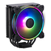 Cooler Master Hyper 212 Halo Black CPU Cooler | 2050 RPM 51.88 CFM PWM RGB Rifle bearing Black