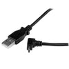 StarTech 1m Micro USB Cable - A to Up Angle Micro B