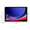 Samsung SM-X710N Galaxy Tab S9 11.0" Tablet | 12 GB 256 GB WiFi | Android 13