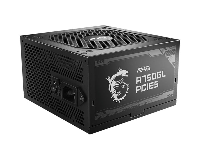 MSI MAG A750GL PCIE5 750W ATX Fully-Modular Power Supply Unit | 80 PLUS Gold