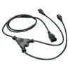 Lindy 1m IEC Splitter Cable IEC C14 to 2 x IEC C13