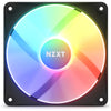 NZXT F120 RGB Core Case Fan | 120mm 1800 RPM PWM RGB Hydro Dynamic Bearing (HDB) Black