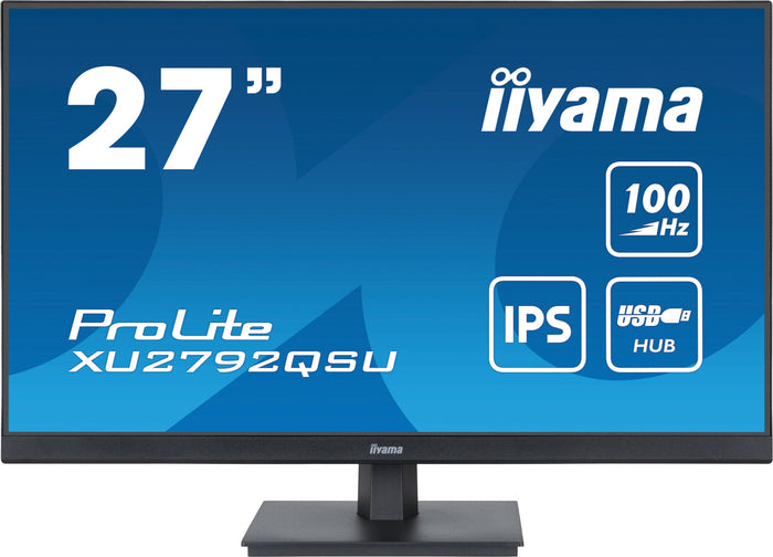 iiyama ProLite PROLITE 27" Dual WQHD Monitor | 2560 x 1440 100Hz HDMI DP