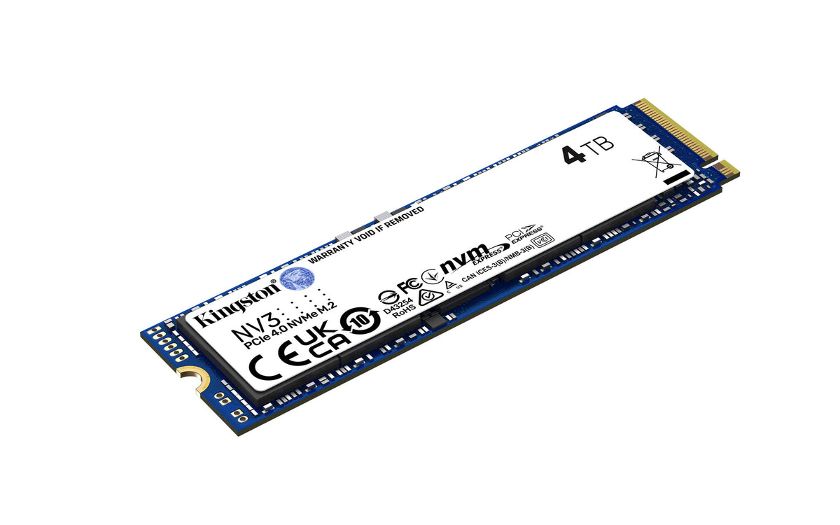 Kingston NV3 4 TB PC/Laptop Internal SSD | 3D NAND NVMe PCI Express 4.0 M.2