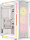 Corsair iCUE LINK 5000T LX RGB Midi Tower PC Case White | Liquid Cooling Support