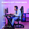 Trust GXT 719 Ruya PC gaming chair Padded seat Black