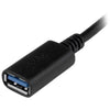 StarTech.com USB-C to USB-A Adapter Cable - M/F - 6in - USB 3.0 - USB-IF Certified