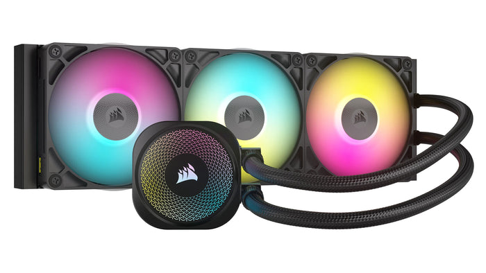 Corsair iCUE LINK TITAN RX RGB AIO Liquid Cooler | 360mm 2100 RPM 73.5 CFM RGB Black