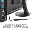 StarTech.com DisplayPort to HDMI Adapter - DP 1.2 to HDMI Video Converter 1080p - DP to HDMI Monitor/TV/Display Cable Adapter Dongle - Passive DP to HDMI Adapter - Latching DP Connector