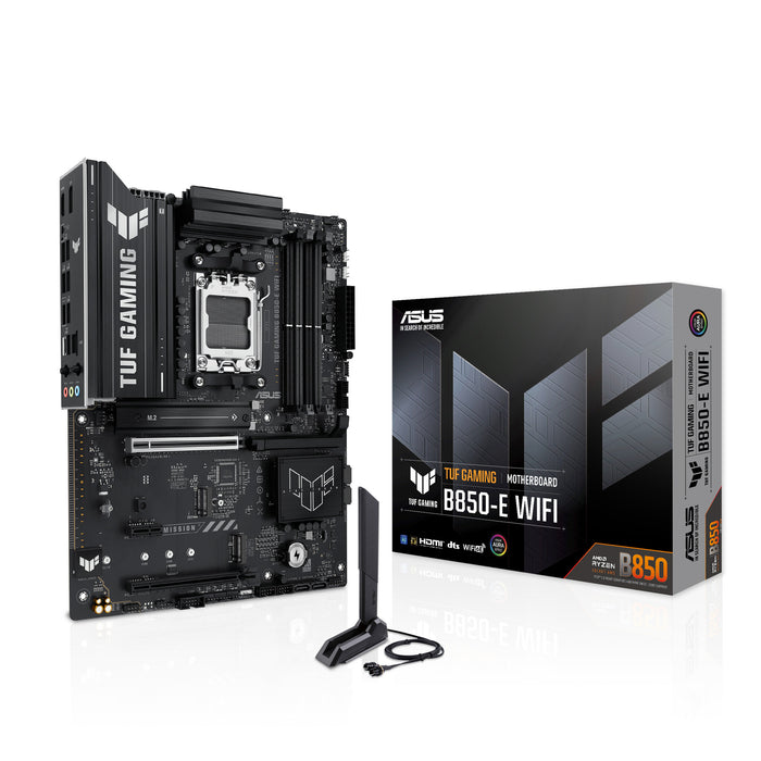 ASUS TUF GAMING B850-E WIFI ATX Motherboard | AM5 | 4x DDR5 Slots | Wi-Fi 6E