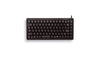 CHERRY G84-4100 COMPACT KEYBOARD Corded, USB/PS2 Black, (QWERTY - UK) Keyboard | Wired, QWERTY, Black