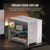 Corsair 2500D AIRFLOW Midi Tower PC Case White | Liquid Cooling Support