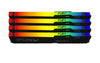 Kingston FURY Beast 128 GB (4x32 GB) DDR5 Memory Kit | CL40, XMP, Heatsink, ARGB