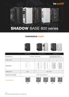 be quiet! Shadow Base 800 DX White ARGB Midi Tower PC Case White | Liquid Cooling Support