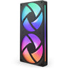 NZXT RF-U24HF-B1 Case Fan | 2400 RPM 75.12 CFM RGB Fluid Dynamic Bearing (FDB) Black