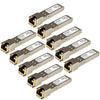StarTech HP J8177C Compatible SFP Transceiver Module - 1000BASE-T - 10 Pack~10 pack HPE J8177C Compatible SFP Module - 1000BASE-T - SFP to RJ45 Cat6/Cat5e - 1GE Gigabit Ethernet SFP - RJ-45 100m - HPE 1810, 1820, 2530