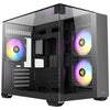 Antec CX600M Trio ARGB Mini Tower PC Case Black, Transparent | Liquid Cooling Support