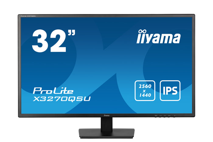 iiyama ProLite X3270QSU-B1 32" Wide Quad HD Monitor | 2560 x 1440 100Hz HDMI DP