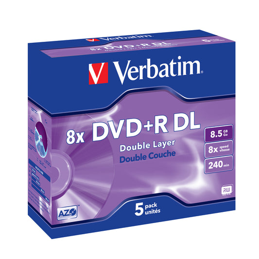 Verbatim  Blank DVD VB-DPD55JC