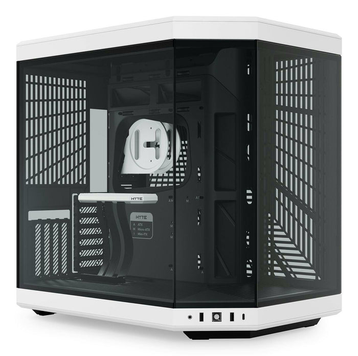HYTE Y70 Midi Tower PC Case Black, White | Liquid Cooling Support
