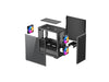 DeepCool MATREXX 40 3FS Micro Tower PC Case Black | Liquid Cooling Support