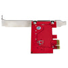 StarTech SATA PCIe Card - 2 Port PCIe SATA Expansion Card - 6Gbps - Full/Low Profile - PCI Express to SATA Adapter/Controller - ASM1061 Non-Raid - PCIe to SATA Converter