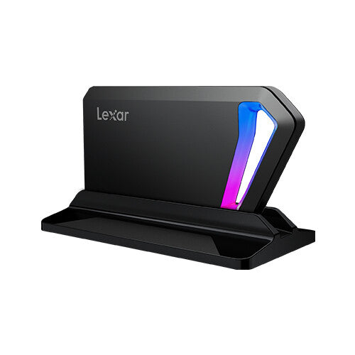 Lexar SL660 BLAZE Gaming Portable SSD 500 GB Encrypted Portable SSD | USB USB 3.2 Gen 2x2 Black