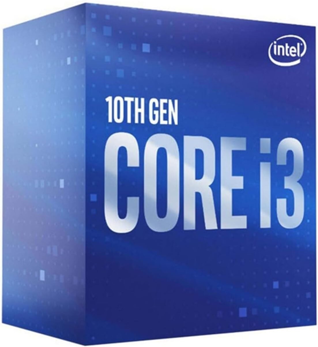 Intel i3-10100F Processor | 4C/8T 3.6/4.3 GHz LGA1200 No Graphics 65 W TDP | Inc Cooler