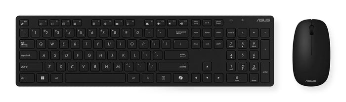 ASUS W5000 +MOUSE/BK keyboard Mouse included Office RF Wireless QWERTY UK English Black