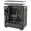Antec FLUX SE Midi Tower PC Case Black, Wood | Liquid Cooling Support