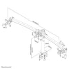Neomounts monitor arm desk mount