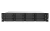 QNAP TS-1273AU-RP-8G Rack (2U) NAS | 12-bay, HDD & SSD, Ryzen Embedded CPU, 8 GB GB RAM, 2 x LAN Ports