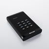 iStorage diskAshur3 HDD 1 TB Encrypted External HDD | USB 3.2  Black