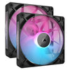Corsair iCUE LINK RX140 RGB Case Fan | 140mm 1700 RPM 94.7 CFM PWM RGB Magnetic levitation bearing Black