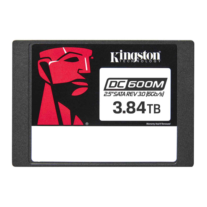 Kingston 3840G DC600M 3.84 TB Server/workstation Internal SSD | 3D TLC NAND Serial ATA III 2.5
