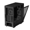 DeepCool CH560 ARGB Midi Tower PC Case Black | Liquid Cooling Support