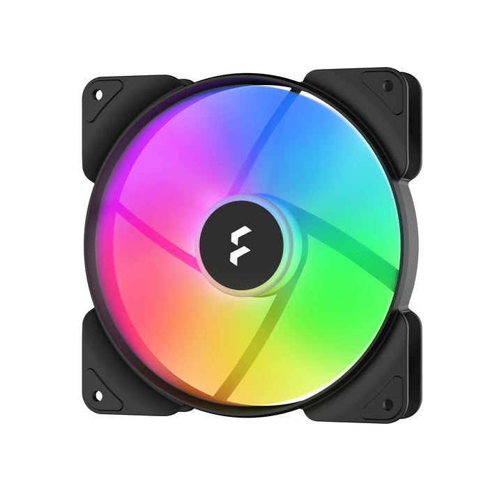Fractal Design Aspect 14 RGB PWM Case Fan | 140mm 1700 RPM 78 CFM RGB Rifle bearing Black
