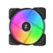 Fractal Design Aspect 14 RGB PWM Case Fan | 140mm 1700 RPM 78 CFM RGB Rifle bearing Black
