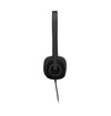 Logitech H151 Headset Wired Head-band Office/Call center Black
