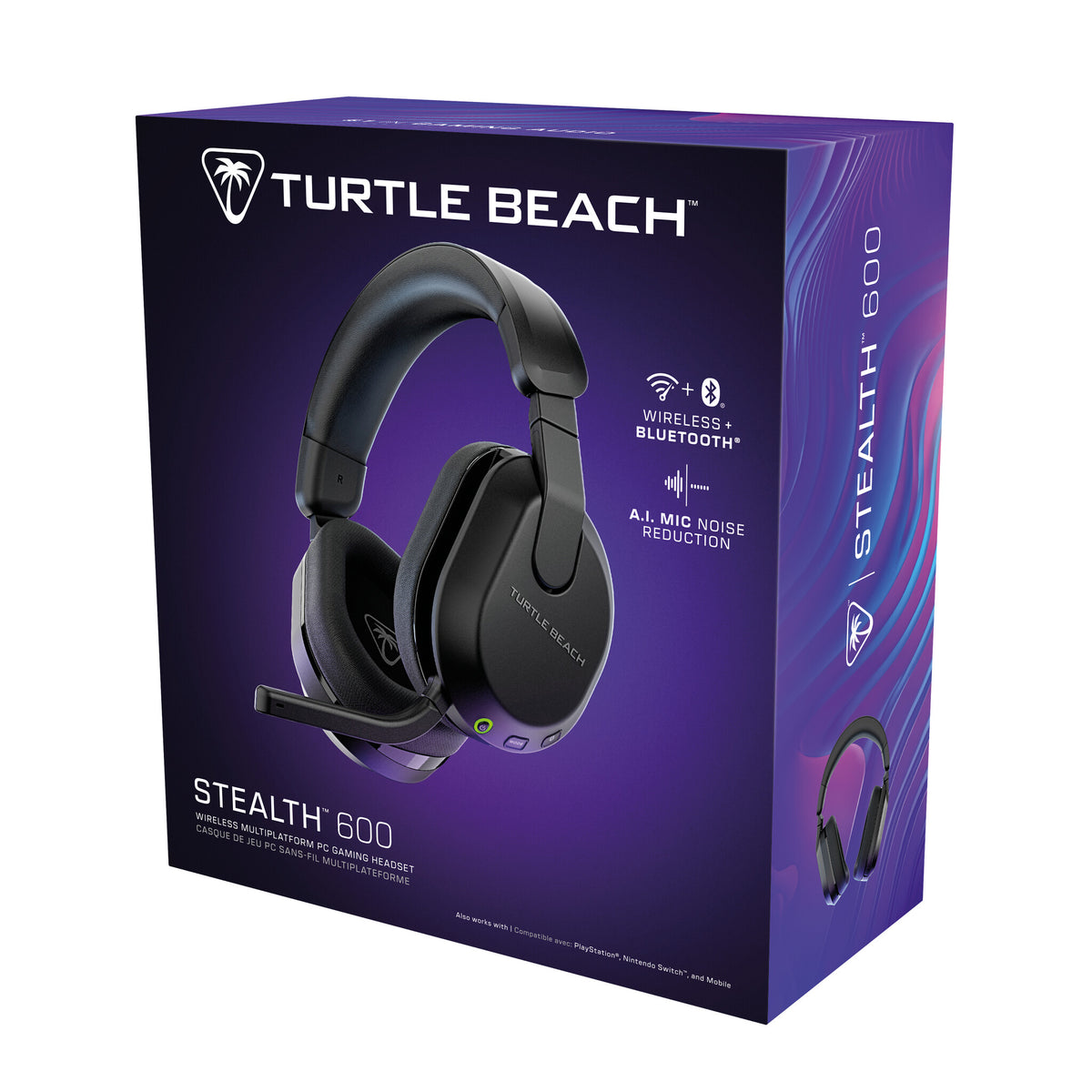 Turtle Beach Stealth 600 Gen 3 Headset Wireless Head-band Gaming Bluetooth Black