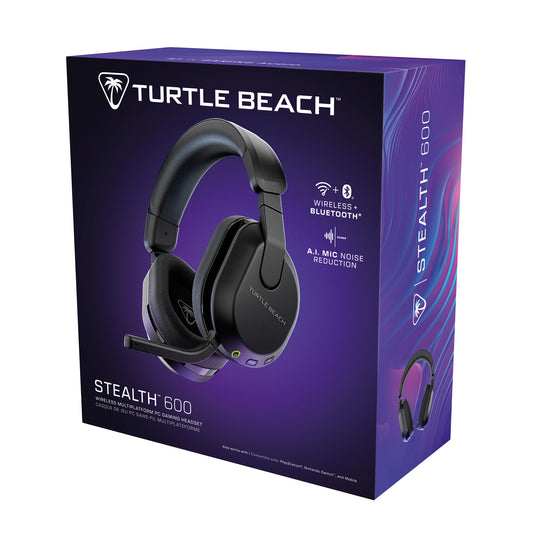 Turtle Beach Stealth 600 Gen 3 Headset Wireless Head-band Gaming Bluetooth Black