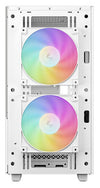 DeepCool R-CH360-WHAPE3D-G-1 ARGB Micro Tower PC Case White | Liquid Cooling Support