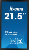 iiyama PROLITE Digital A-board 55.9 cm (22") LED 600 cd/m² Full HD Black Touchscreen