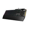 ASUS TUF Gaming K1 RGB Gaming Keyboard | Wired, Full-size (100%), Black, Backlit