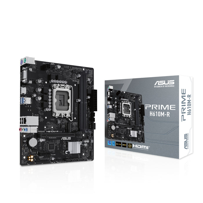 ASUS PRIME H610M-R-SI mATX Motherboard | LGA1700 | 2x DDR5 Slots